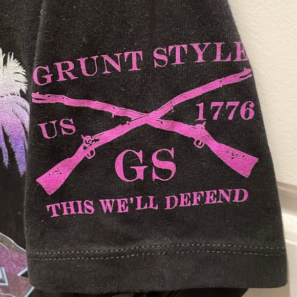 Grunt Style Pistol Packing Mama Black T-Shirt Women’s Size Medium - Picture 3 of 5